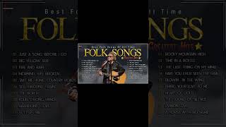 Folk & Country Songs Collection 💯 Classic Folk Songs 60's 70's 80's Playlist 💯( Video Lyric )