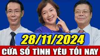 Đêm Khuya Nghe Cửa Sổ Tình Yêu Ngủ Ngon Ngày 28/12/2024 | Đinh Đoàn Tư Vấn Chuyện Thầm Kín Hôm nay