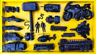 Membersihkan Mainan Mobil Balap, Truk Molen, Kereta Api, Tank Baja, Bus Telolet, Pesawat, Excavator.