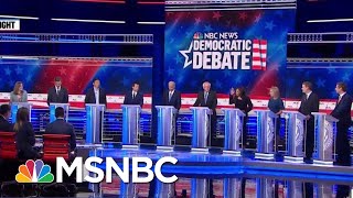 Democrats Square Off In Contentious Second Round Of Debate | Velshi & Ruhle | MSNBC