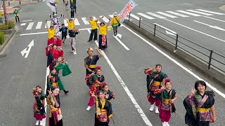 YOSAKOIみづま祭りPR隊（よさこい演舞）久留米水の祭典2023.08.04本祭パレード