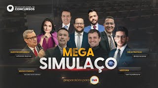 🚨 MEGA SIMULAÇO PARA A 1ª FASE DA OAB 🚨 UM DIA ANTES DA 1ª FASE