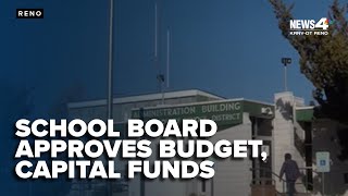 Washoe County School Board approves final amended budget, capital project funding