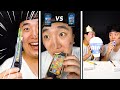 Real Food VS Fake Food Challenge | Fun Sneak Food DIY School Supplies Mukbang | TikTok - HUBA