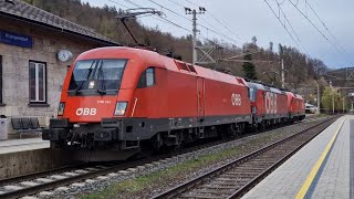 2x ÖBB Taurus und 1x ÖBB Vectron in Krumpendorf!