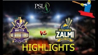 Match 31: 1st Qualifier Full Match Highlights Quetta Gladiators Vs Peshawar Zalmi | HBL PSL 2019