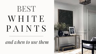 Best White Paints - And When To Use Them