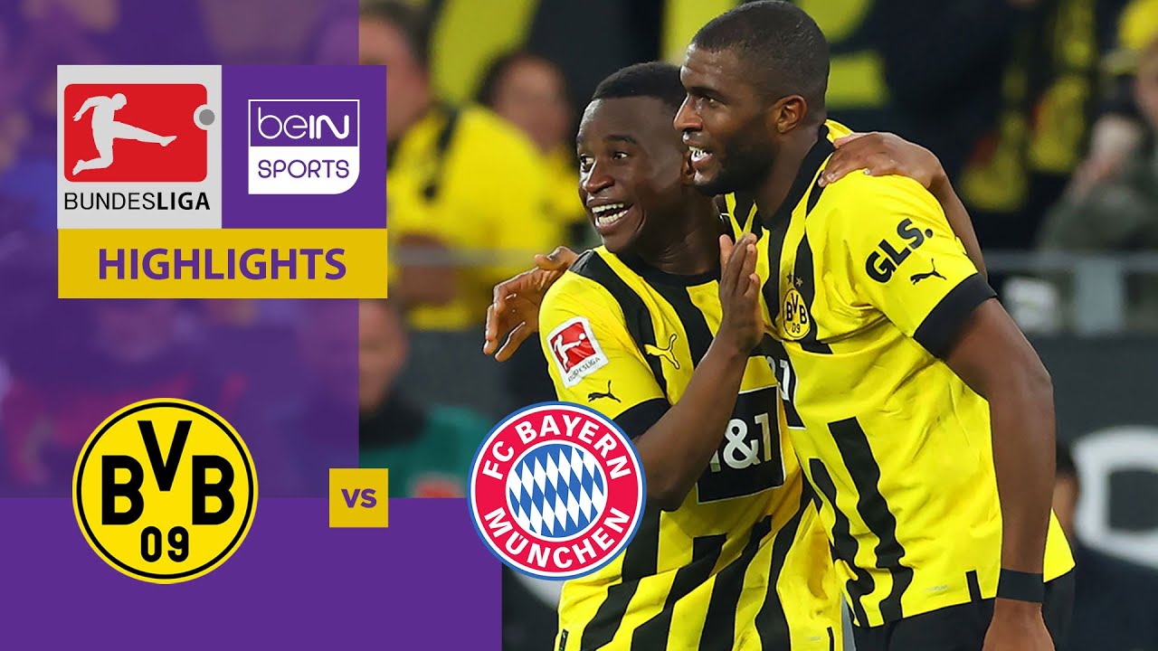 Borussia Dortmund V Bayern Munich | Bundesliga 22/23 Match Highlights ...