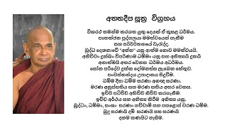 අත‍්තදීප සූත්‍ර  විග්‍රහය,    අනිච්චං දුක්ඛං විපරිණාම ධම්මං යනු සහ අනිත්‍යයි දුකයි අනාත්මයි අතර වෙනස