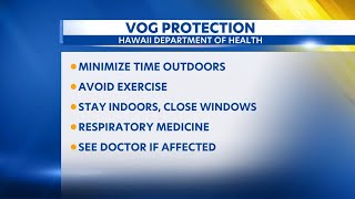 Kīlauea eruption continues, vog affects Hawaii; air quality concerns remain