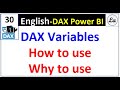 DAX Variables | DAX Tutorials