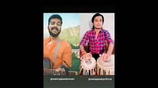 Bole Chudiyan with (Swarooppandey) ❤️ #swarooppandeymusic #trending #lovesongs #tablacover #music