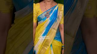 Rs.1199 only. 3D dyable Colourful warm silk sarees. WhatsApp 9994658802 for bookings