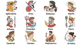 12 Olympian Gods Explained in 8 Minutes