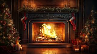 A Warm Fire This Winter Christmas | Helps Sleep Instantly | Fireplace Burning