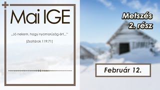 Mai IGE - Metszés (2) - 2024.02.12