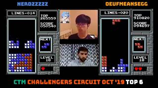 NOV 2019 CTM Classic Tetris Monthly Challenger's Circuit