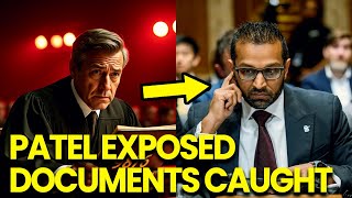 Judge ORDERS Immediate Investigation Kash Patel CAUGHT Removing Documents