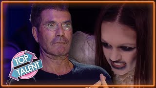 Britain's Got Talent Gets SPOOKY! INCREDIBLE Horror Auditions Leave Judges TERRIFIED | Top Talent