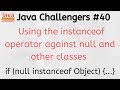 Java Challengers #40 - instanceof, Cloneable, generics