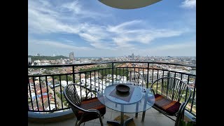 SUPERB VIEW: gorgeous 2 bedroom with sea view in Jomtien (Supalai Mare Pattaya)!