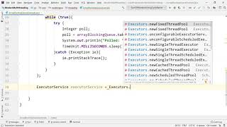 Java Array Blocking Queue with example