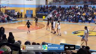 23-01-19 Chinle V Girls at Alchesay