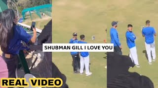 Watch Shubham Gill Blushing When Sara Tendulkar Says "I Love You Shubman Gill" During Practice