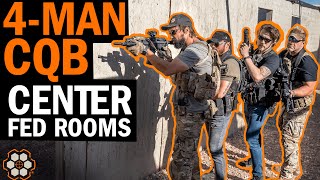 4-Man CQB: Dealing with Center Fed Rooms