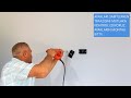 how to mount a tv to the wall wall mounting of the tv from the master