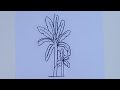 How to draw a  palm tree || Ayesha Drawings