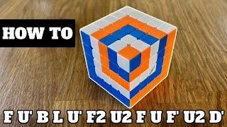 How to create 5x5 Rubik’s Cube pattern | 4 Cube in a Cube