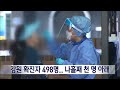 2022. 10. 17 원주mbc 강원 확진자 498명.. 나흘째 천명 아래