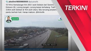 [TERKINI] Trafik sesak antara laluan Seremban- Port Dickson