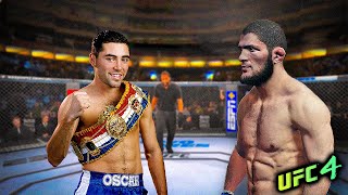 Khabib Nurmagomedov vs. Oscar De La Hoya | American boxing (EA sports UFC 4)