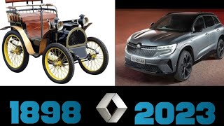 The Evolution of Renault cars in, 1898-2023 models