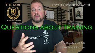 Internet Questions on Martial Arts, Self Defense, Philosophy, Swords, Goals, Time, Training