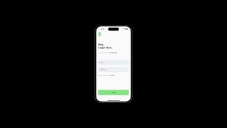Flutter Login Page UI speed code | flutter ui design