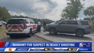Timeline: Manhunt for Anderson County shooting suspect from TN to Virginia