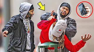 BREAKING People’s Phone in Public, Then Giving Them a NEW One!