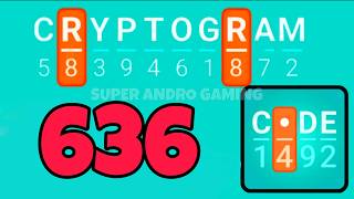 CRYPTOGRAM 636