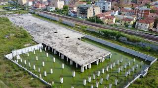 Senigallia, Ancona, Italy, Flyover, Drone Video