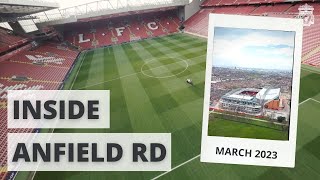 INSIDE the Anfield Road End expansion | Amazing new Liverpool FC drone footage