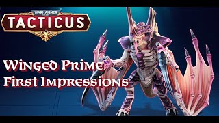 Tacticus Winged Prime First Impressions