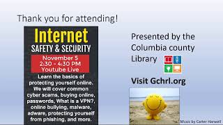Internet Safety and Security with Alex