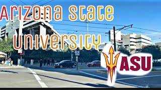 [4K] Arizona State University - ASU - Campus Drive Thru & Tour
