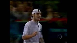 Sebastien Grosjean VENCE Yevgeny Kafelnikov E CONQUISTA O ATP DE PARIS 2001