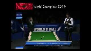 Eight Ball World championships mens teams Final == Morocco vs England 2014