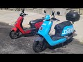 Fly 10 ebike vs. Revel Scooter Side by Side comparison