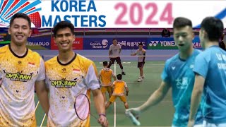 Gutama/Isfahani (INA) VS Ming Che Lu/Tang Kai Wei (TPE) | Round Of 16 Korea Masters 2024